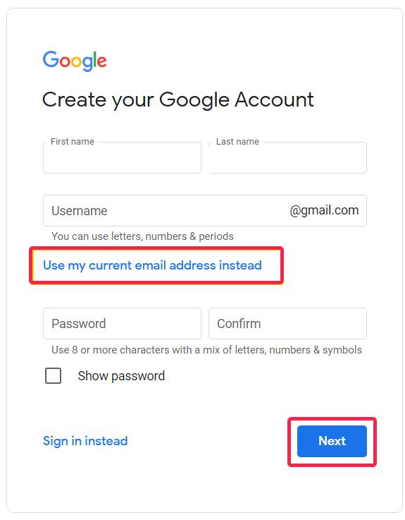 This is how you can leave a GMB review without a Gmail account in 2021 - use my current email address