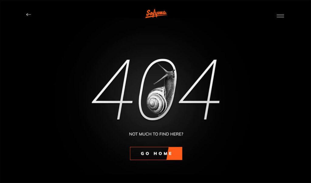 404 error custom page