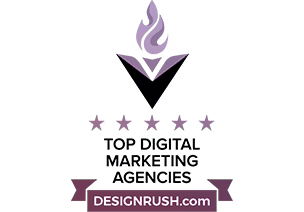 Designrush badge: top digital marketing agencies