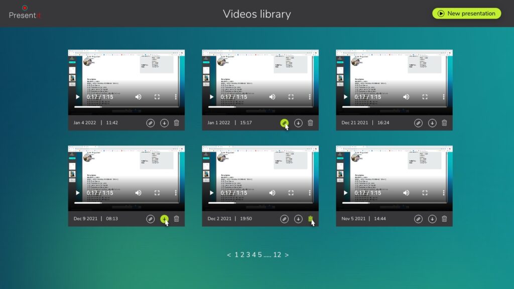PresentIT - Video Library