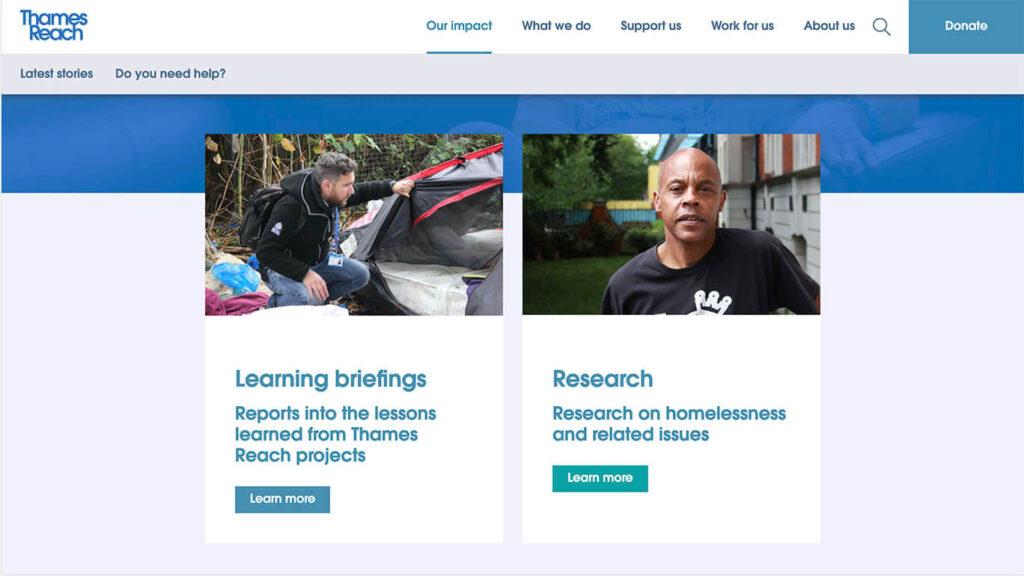 About Thames Reach