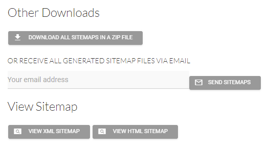 XML Sitemaps download page XML Sitemaps download page