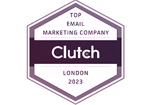 top email marketing company clutch 2023 small Clutch Badge: Top Email Marketing Company London 2023