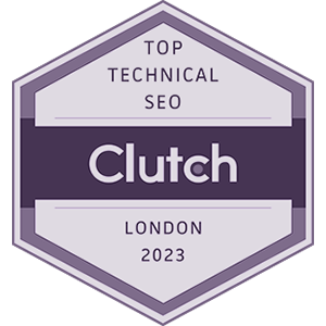Clutch Badge: Top Technical SEO London 2023