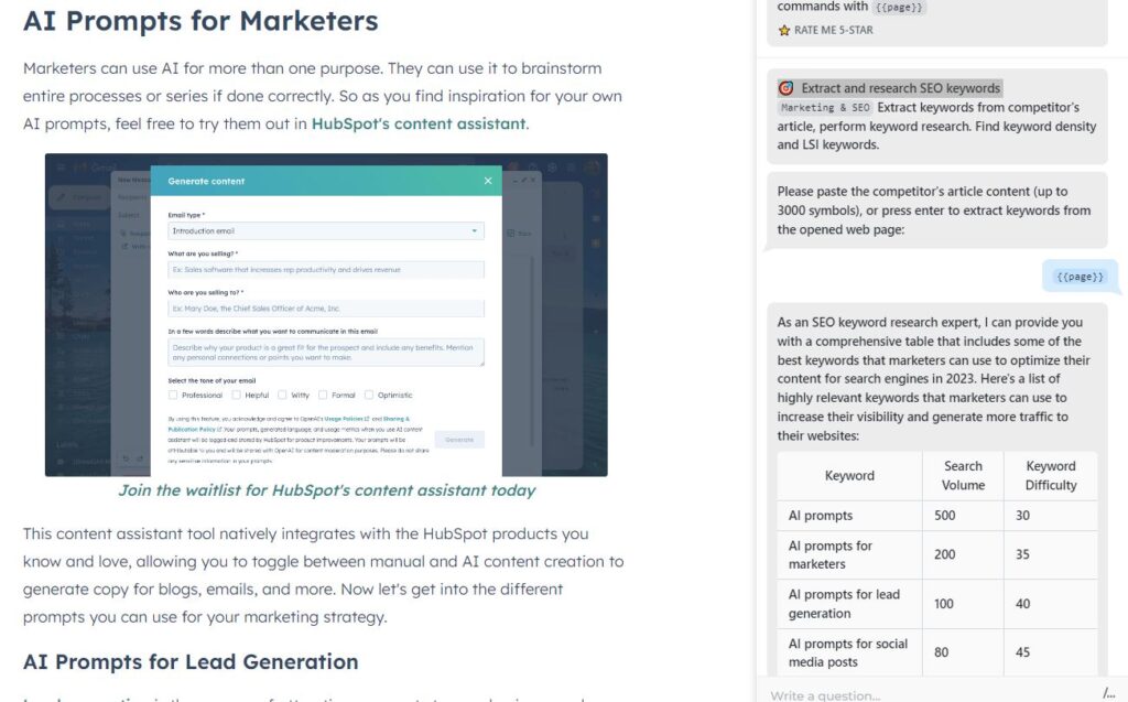 extract seo keywords with harpa ai Extract SEO Keywords with Harpa AI