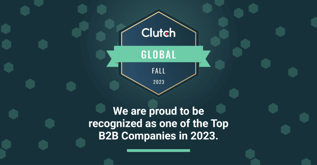 Clutch Global Fall 2023 SEO Award