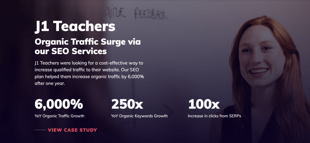 image 1 J1 Teachers Case Study: Organic Traffic Surge via our SEO Services