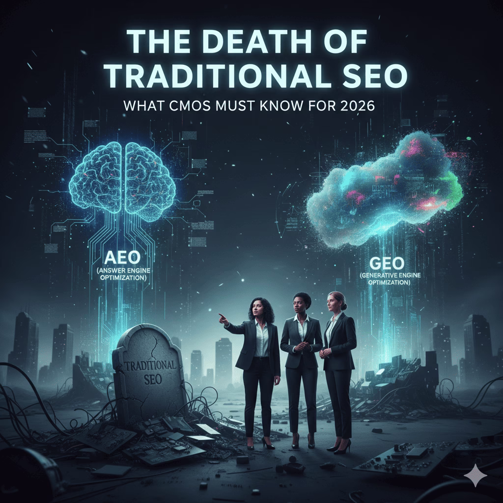 The Death of Traditional SEO: What CMOs Must Know for 2026