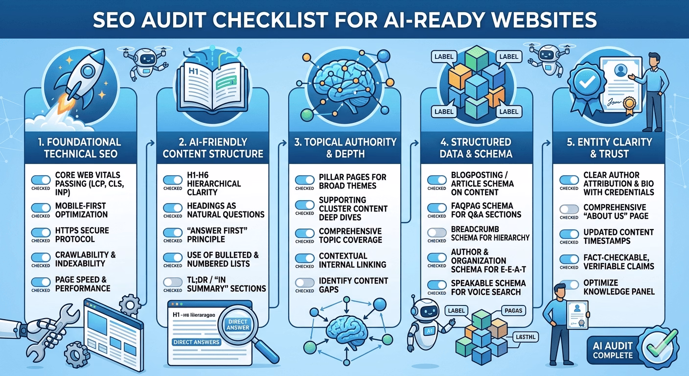 SEO Audit Checklist for AI-Ready Websites